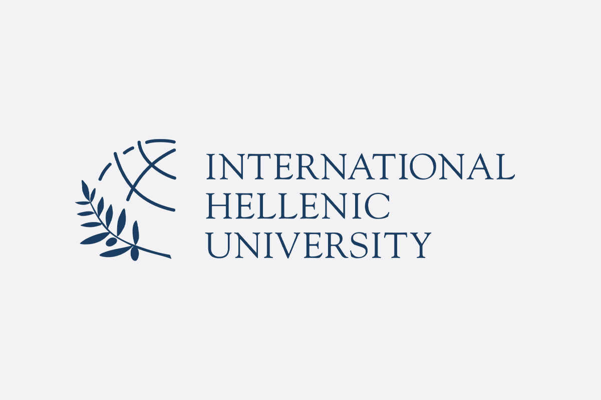International Hellenic University (IHU) brand logo
